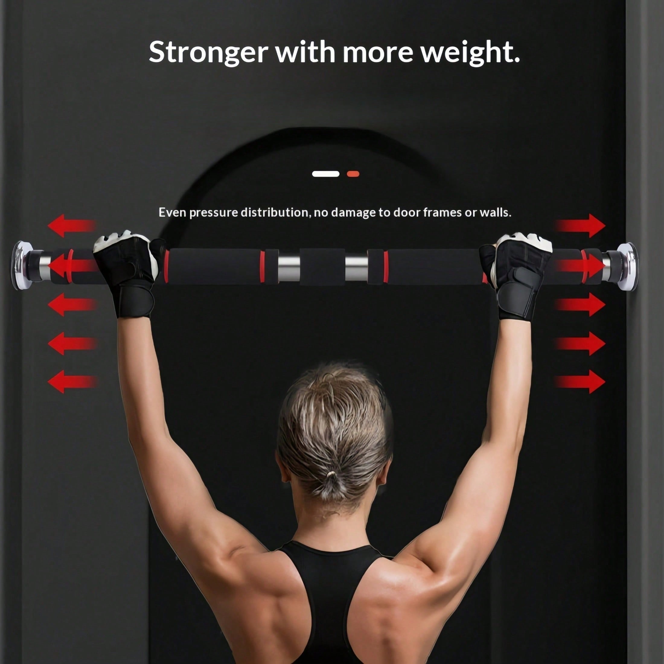 Sports Equipment Warehouse - Barra de dominadas ajustable para fitness,