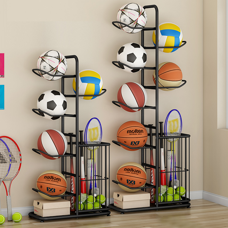 Sports Equipment Warehouse - Estante de almacenamiento de pelotas deportivas,