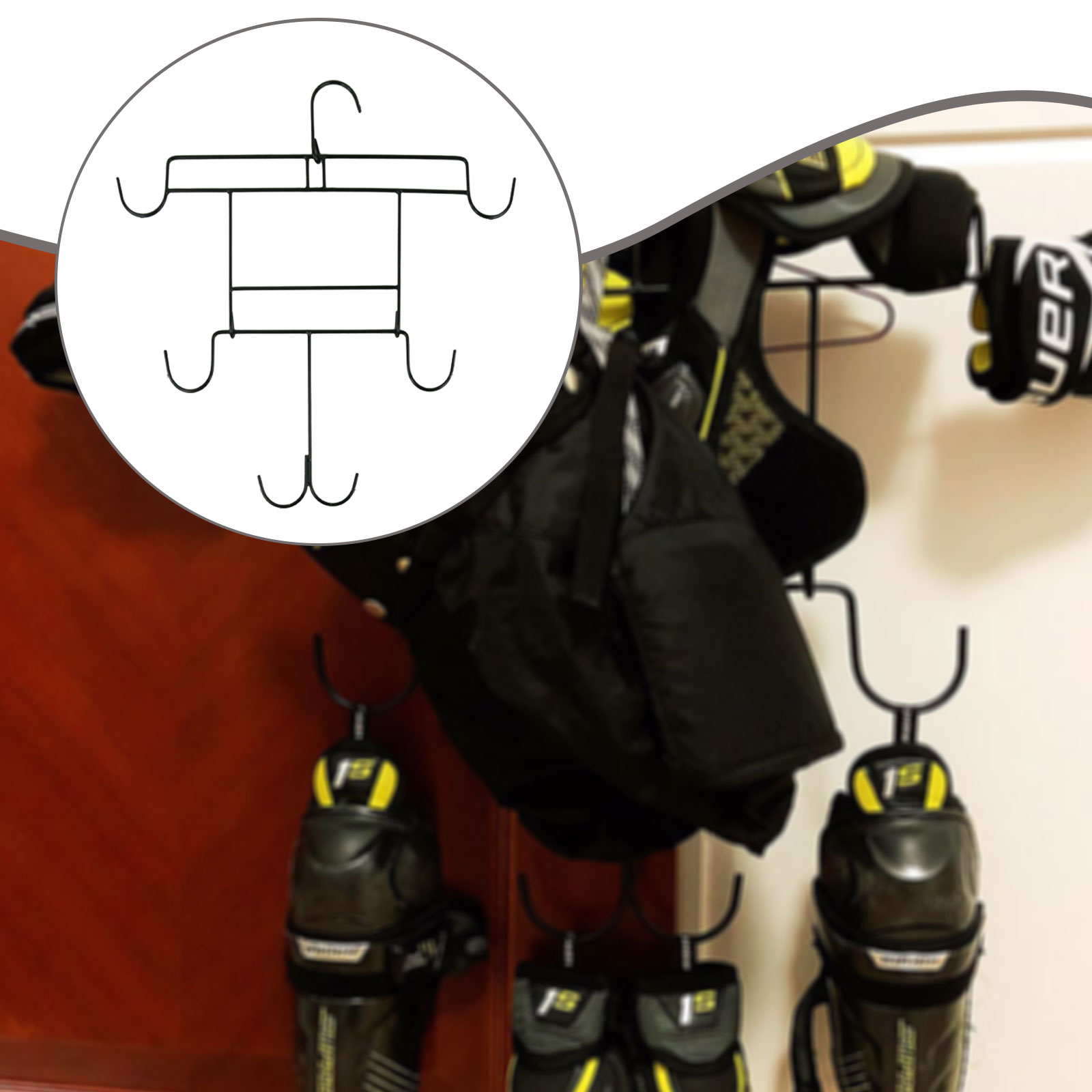 Estante de Secado para Equipo  - Sports Equipment Drying Rack reseña y precio