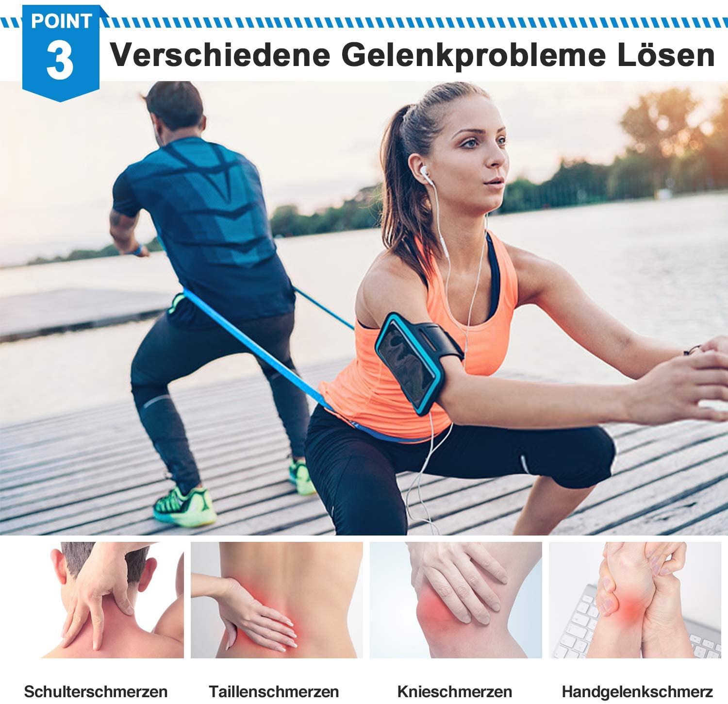 Bandas Elasticas Fitness, 3 Pi - Sports Equipment Pictures reseña y precio