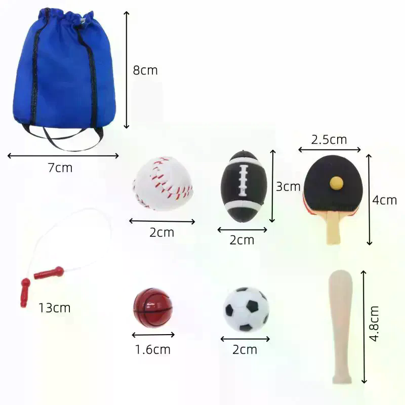 Kit de Mini Equipos Deportivos - Sports Equipment Kit reseña y precio