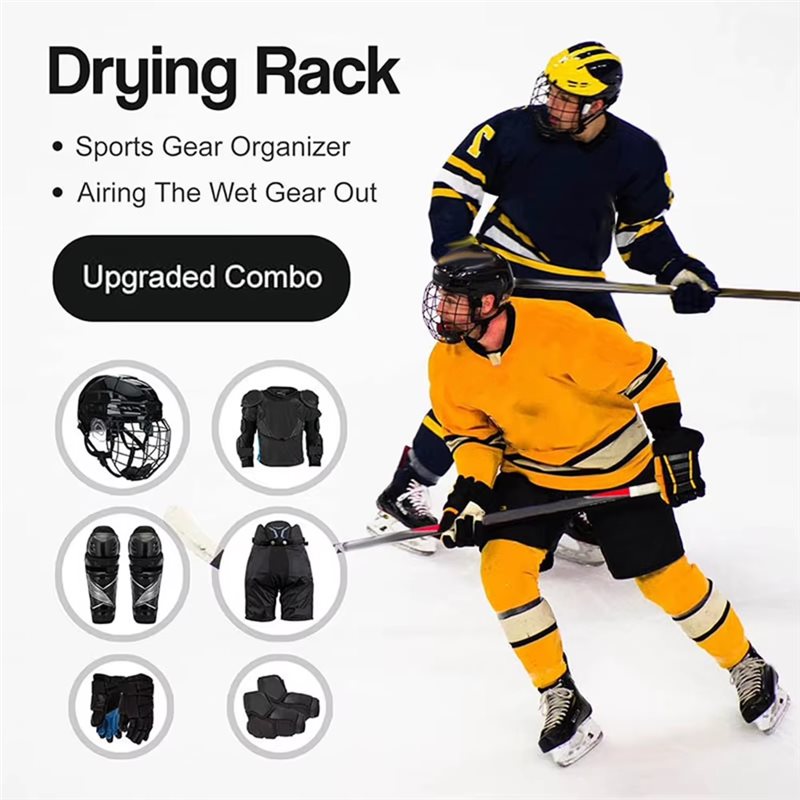 Organizador de equipo de hocke - Sports Equipment Drying Rack reseña y precio